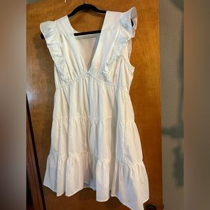 Boutique white dress. Wore only once for my rehearsal dinner.